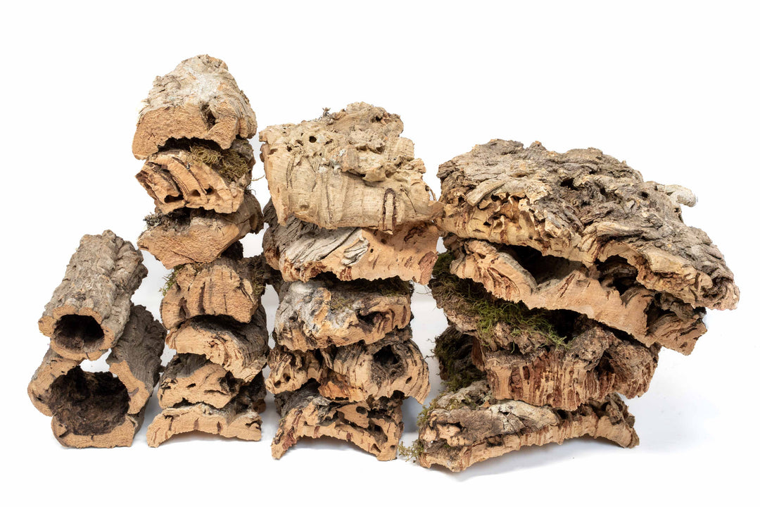assorted virgin cork bark 