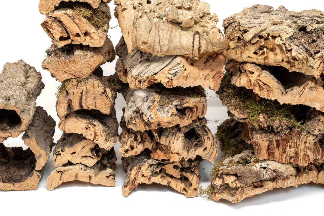 assorted virgin cork bark 